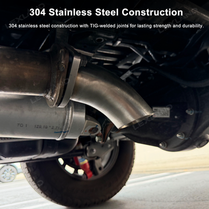Tacoma Exhaust Tip Off-Road Trail Pipe Stainless Steel Exhaust 2.0 for Toyota