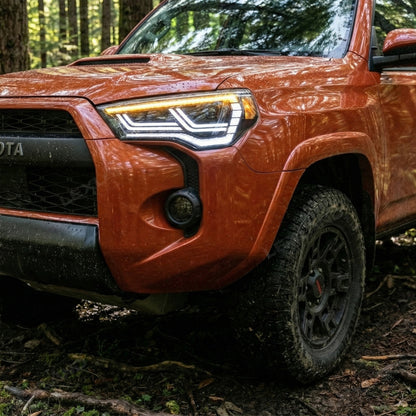 4Runner LED Headlights with Sequential Turn Signal Front Head Lights Headlamps for Toyota