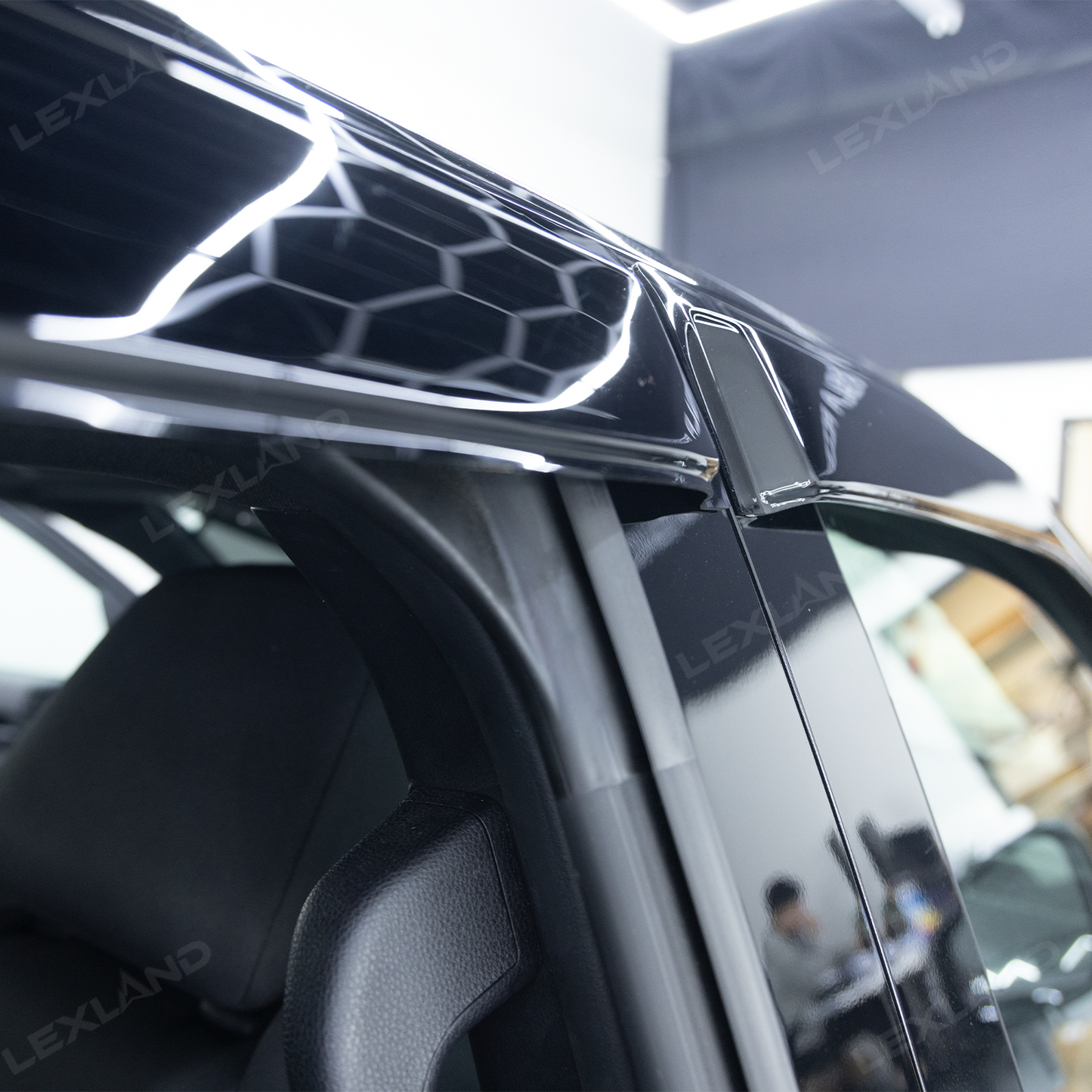 Tacoma Window Deflectors ABS Window Visors Rain Guards for Toyota