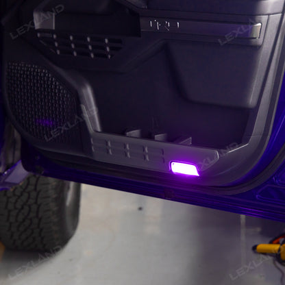 Tacoma/4Runner LED Puddle Lights Multi-color Front Door Projector Lights For Toyota