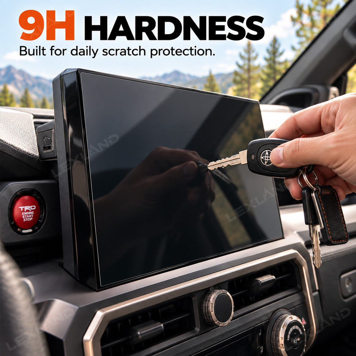 Tacoma/4Runner Screen Protector Tempered Glass Navigation Touchscreen Protector