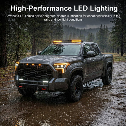 Tundra LED Daytime Running Lights DRL Grille Side Lights Dynamic Sequential Turn Signals