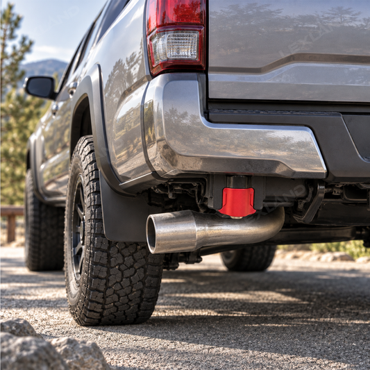 Tacoma Rear Bumper Hitch Crossmember End Caps 2PCS Clip-On Installation for Toyota