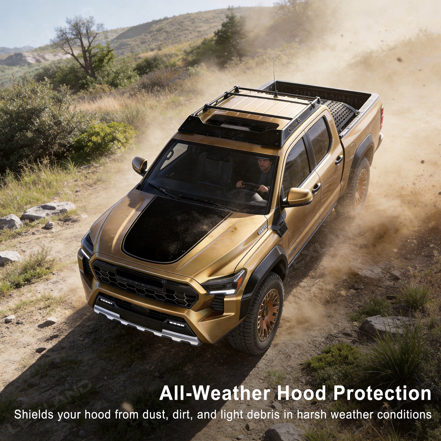 Tacoma Hood Decal Pre-Cut Hood Vinyl Wrap Hood Stamp Hood Sticker for Toyota