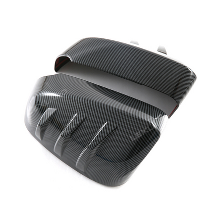 Tacoma Rear View Mirror Cover ABS Rearview Cap Decoration Protection Trim with Split-Line Style