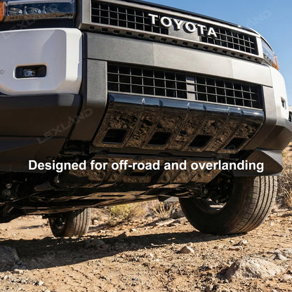 Land Cruiser Front Bumper Guard Plate ABS Lower Valance Panel Trim for Toyota