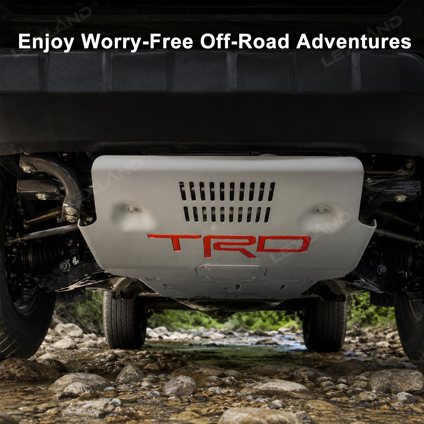 Tacoma Skid Plate Aluminum Front Engine Guard TRD Style Underbody Protector