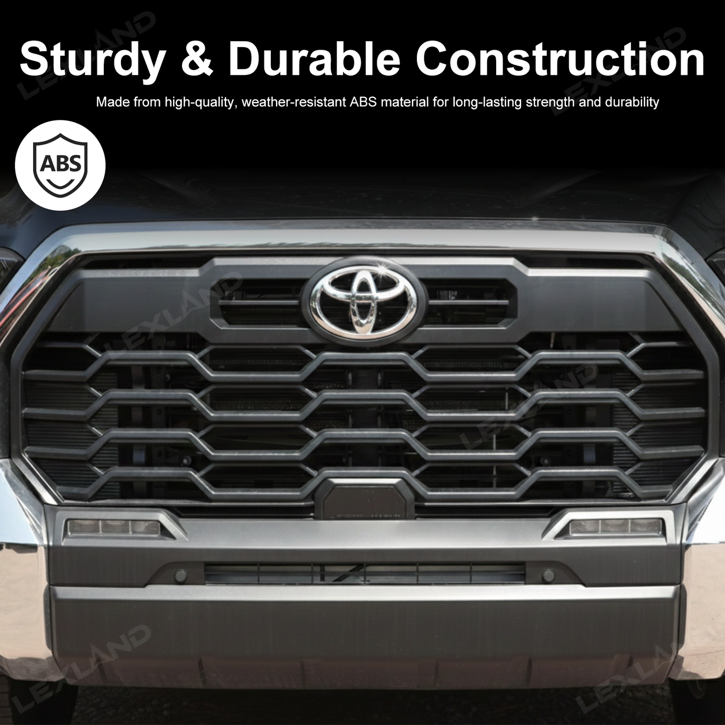 Tundra Front Upper Center Bumper Cover Replacement Kit for Toyota