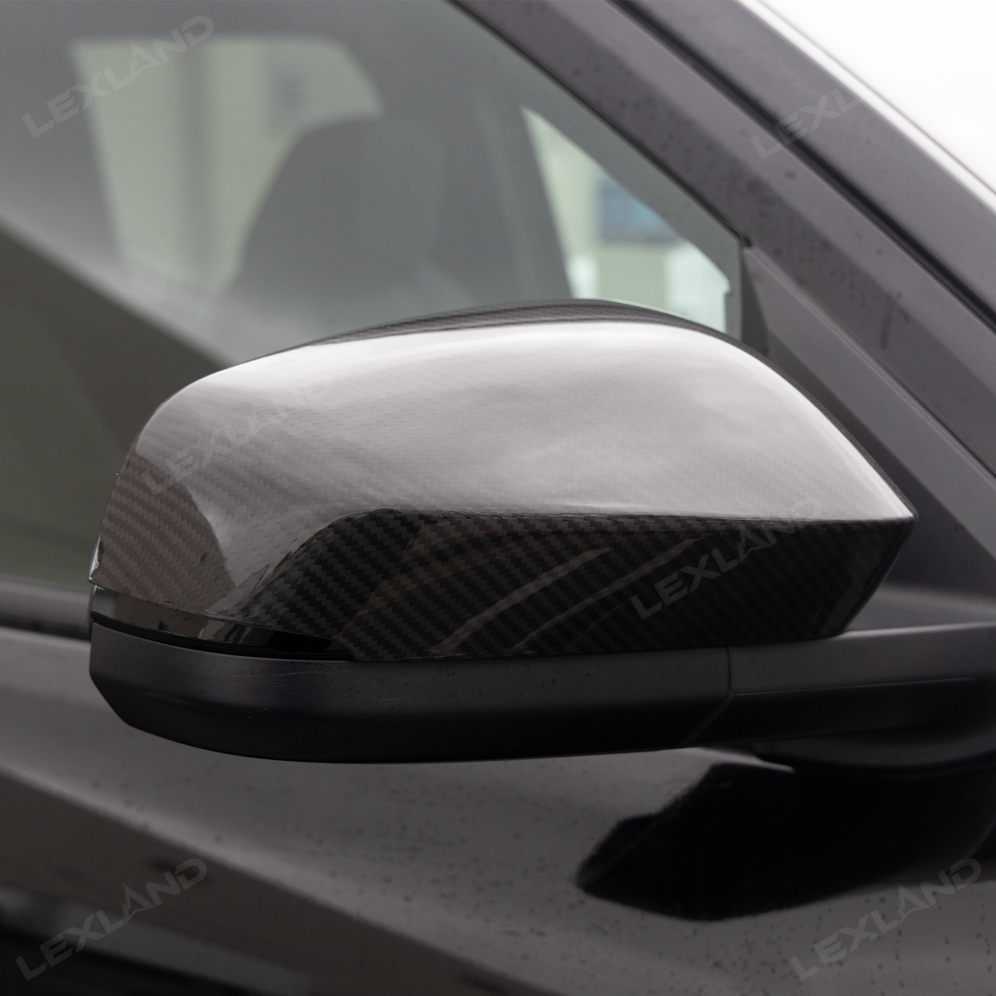 Tacoma Real Carbon Fiber Side Mirror Rearview Covers Mirror Caps Protection Cover for Toyota