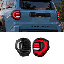 4Runner LED Tail Lights Smoked Dynamic Taillights Rear Lamps Assembly 2PCS for Toyota