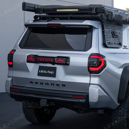 4Runner LED Tail Lights Smoked Dynamic Taillights Rear Lamps Assembly 2PCS for Toyota