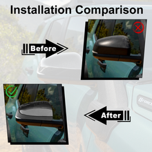 4Runner/Tacoma Side Mirror Covers ABS Carbon Fiber Style Mirror Caps for Toyota