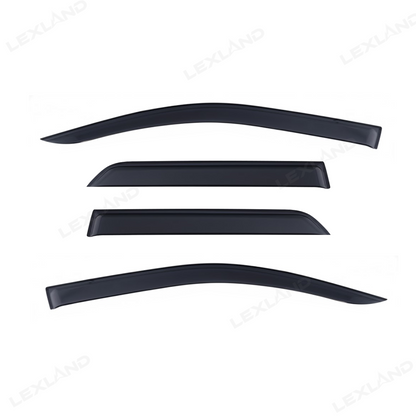 4Runner Window Deflectors Front & Rear Rain Guards All-weather Window Visors for Toyota