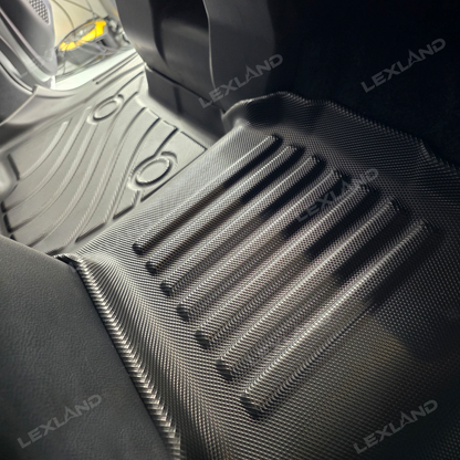 4Runner Floor Mats & Cargo Liner Seat Back Protector Set All-Weather TPE Interior