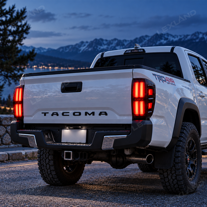 Tacoma 3rd Gen Tail Lights LED Form Lighting Rear Lamps Assembly for Toyota