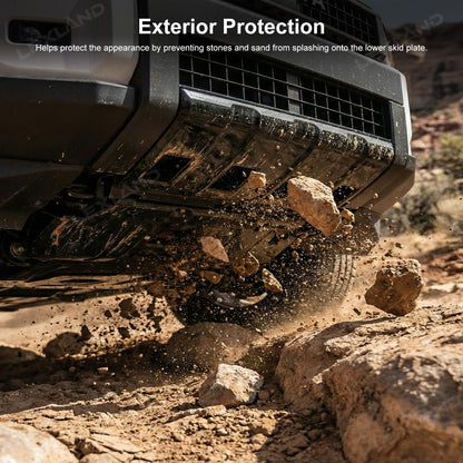 Land Cruiser Front Bumper Guard Plate ABS Lower Valance Panel Trim for Toyota