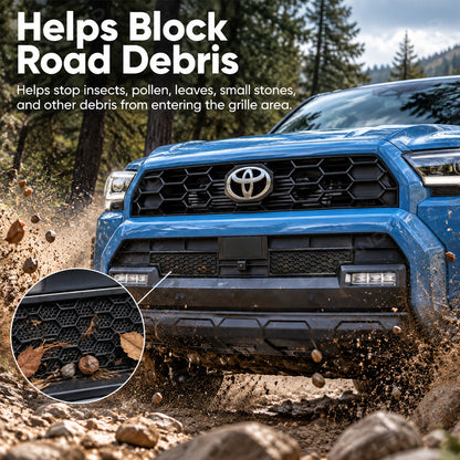 4Runner Grille Mesh Insert Front Lower Bumper Bug & Debris Protective Screen Covers for Toyota
