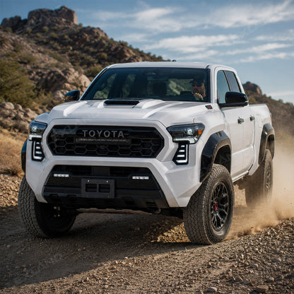 Tacoma Dual DRL Fang Lights Dynamic Daytime Running Lights with Sequential Turn Signals for Toyota