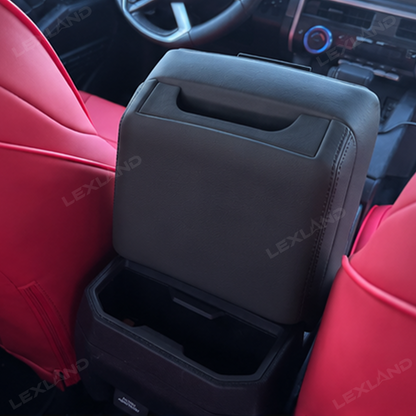 Tacoma/4Runner Armrest Pad Center Console Armrest Cover Riser with Hidden Storage Drawer
