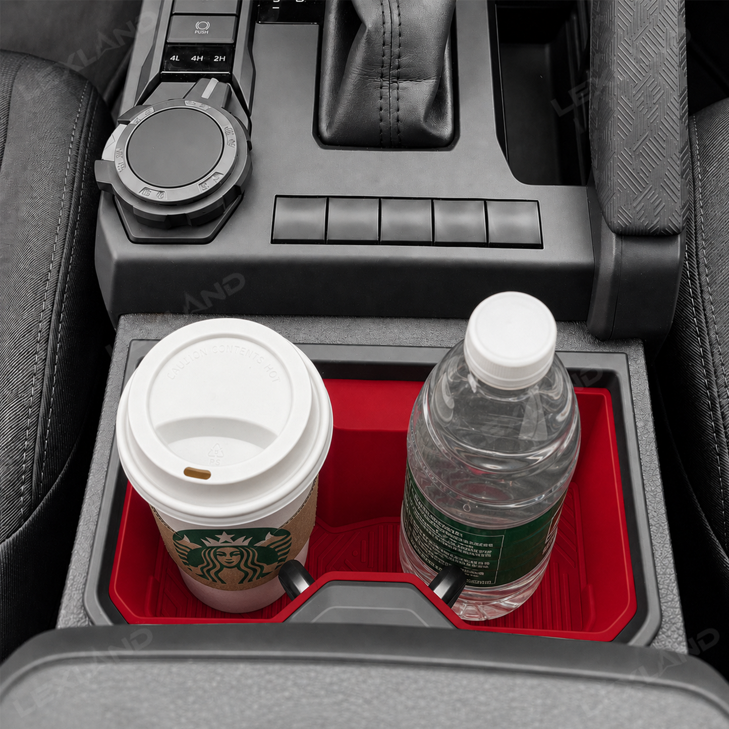 Tacoma Center Console Cup Holder Silicone Water Cup Insert for Toyota