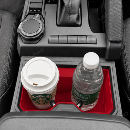 Tacoma Center Console Cup Holder Silicone Water Cup Insert for Toyota