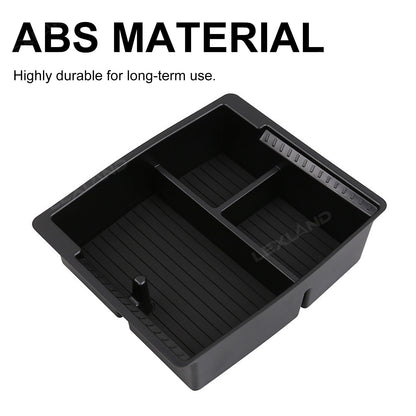 Tacoma Center Console Organizer ABS Armrest Storage Box Container Tray for Toyota