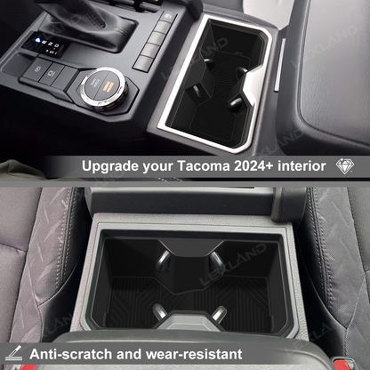 Tacoma Center Console Cup Holder Silicone Water Cup Insert for Toyota