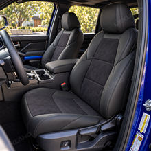 Tacoma/4Runner Seat Covers Suede & Nappa Leather Interior Seat Upholstery Upgrade for Toyota