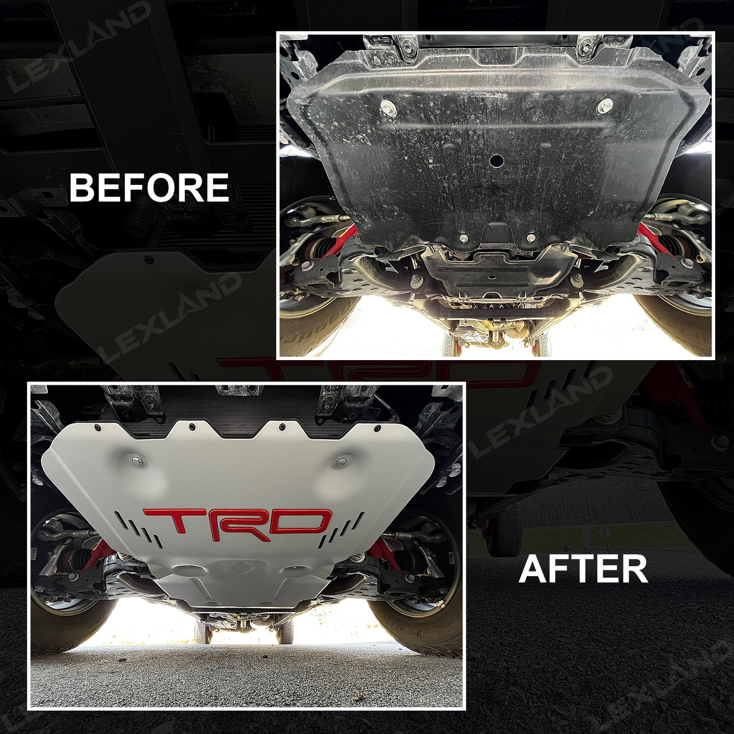 Tacoma Aluminum Front Engine Skid Plate for Toyota