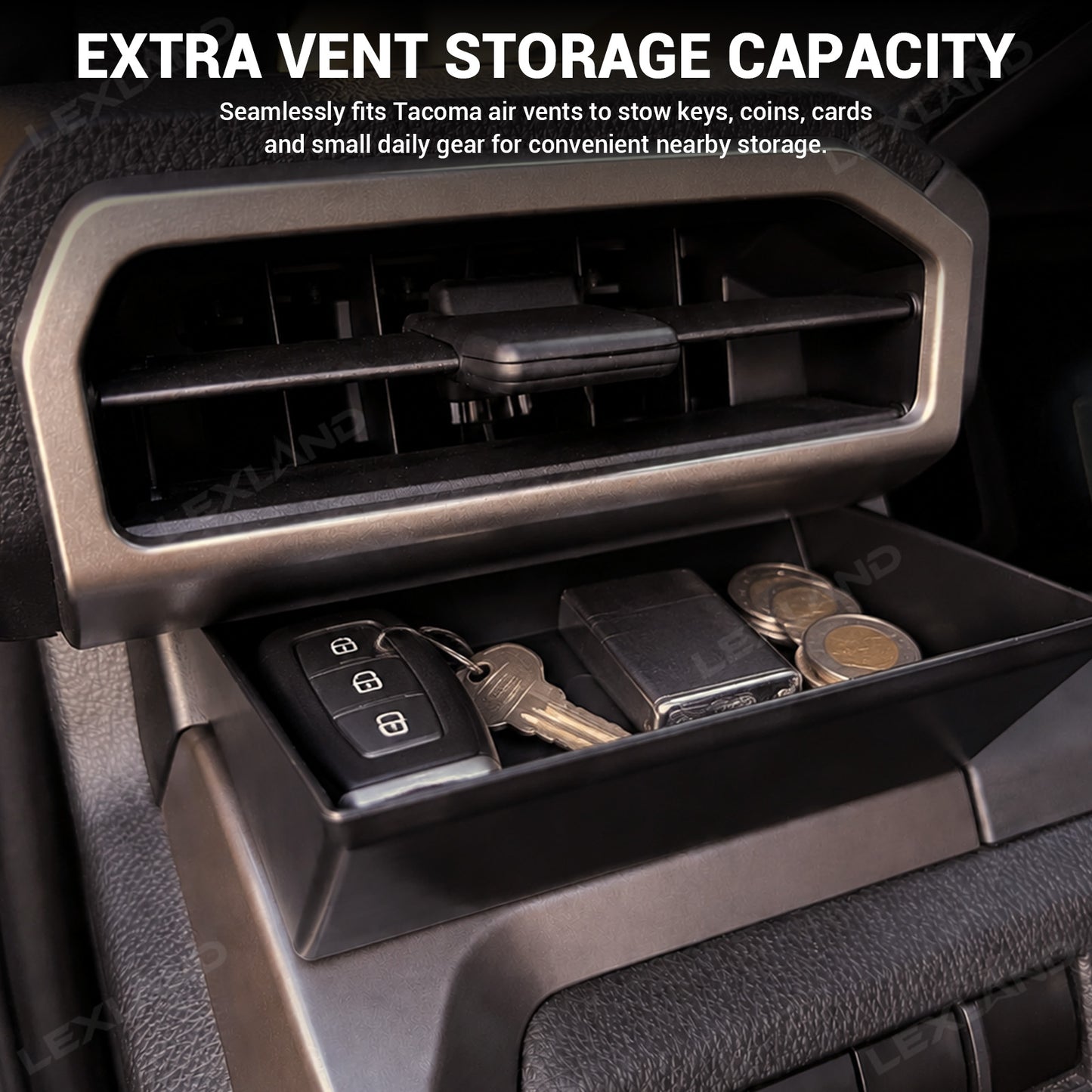 Tacoma/4Runner Air Vent Storage Box Organizer Tray for Toyota