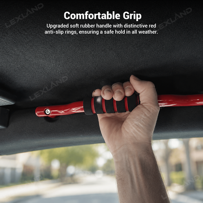 Bronco Aluminum Grab Handles Front / Rear Roll Bar Handgrip Handles 2PCS for Ford