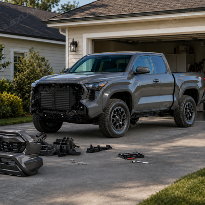 Tacoma Grille Radiator Shutter Assembly Motor with Active Air Louver for Toyota