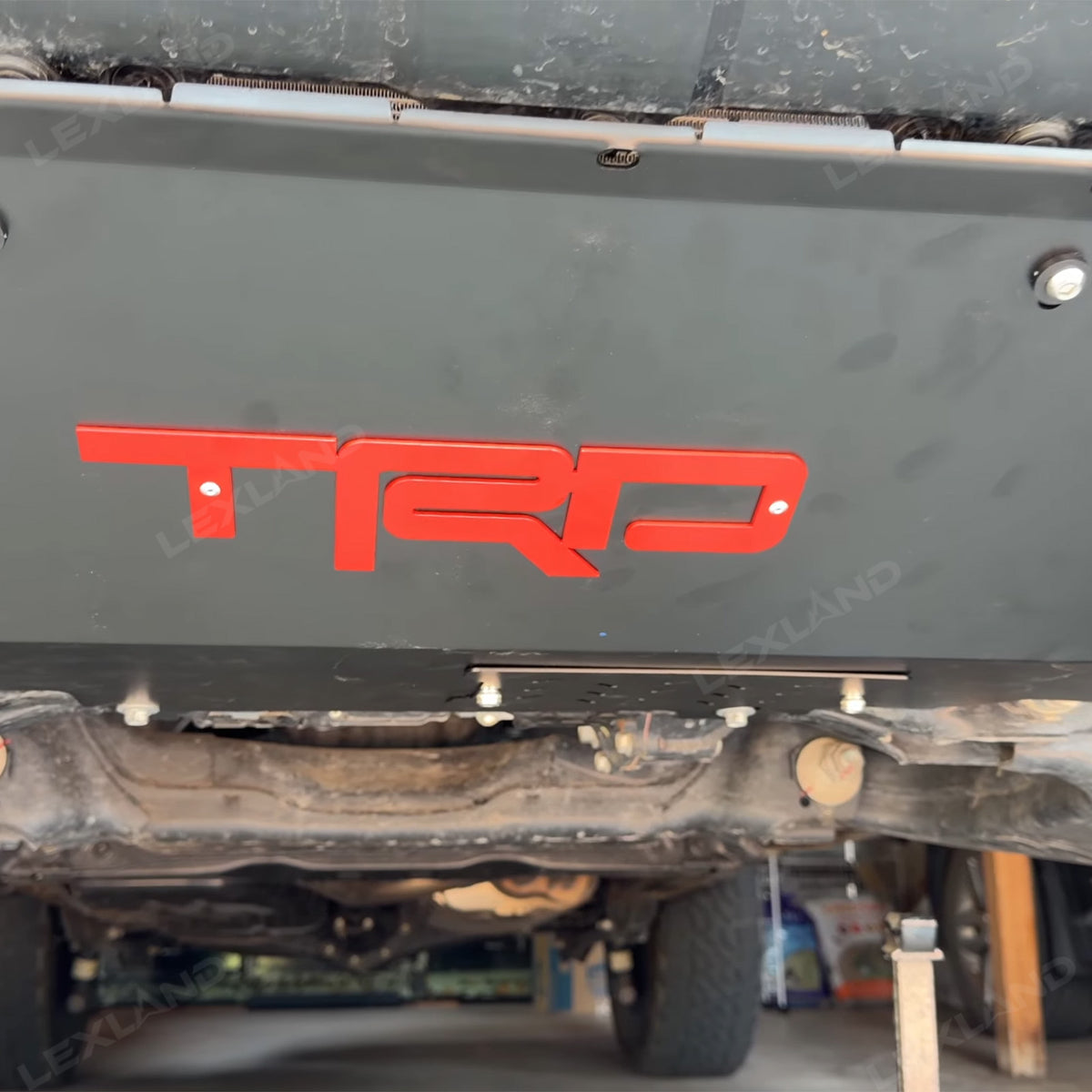 4Runner Skid Plate with TRD Letter Style Off-Road Underbody Protection Plate for Toyota