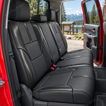 Tundra Seat Covers Carbon Fiber Style Custom Seat Protector Interior Cover for Toyota