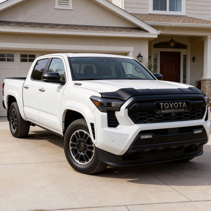 Tacoma Hood Deflector Split Design Hood Protector ABS Hood Shield for Toyota