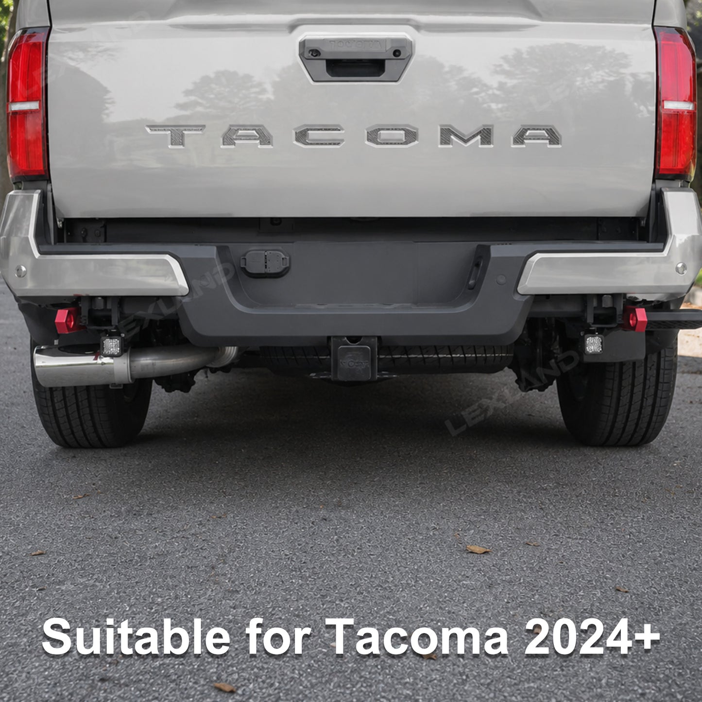 Tacoma Rear Recovery Points Tow Hooks Heavy Duty Aluminum Recovery Hooks 2PCS for Toyota
