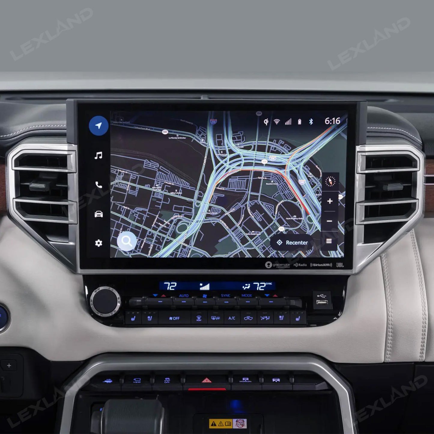 Tundra 14.6-Inch Android Head Unit Center Console Touchscreen with Wireless CarPlay & Android Auto