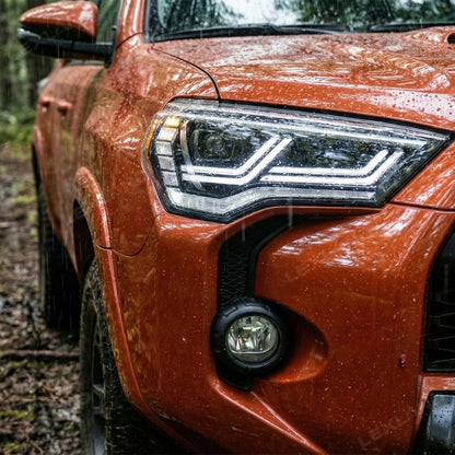 4Runner LED Headlights with Sequential Turn Signal Front Head Lights Headlamps for Toyota