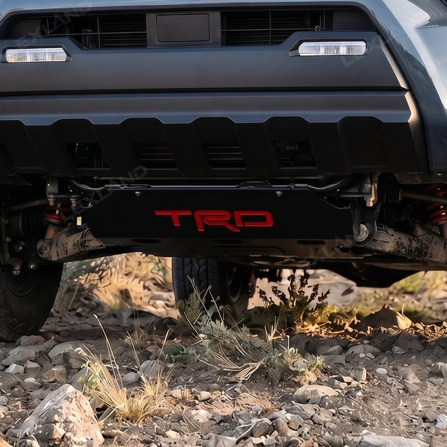 4Runner Skid Plate with TRD Letter Style Off-Road Underbody Protection Plate for Toyota