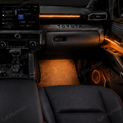 Tacoma RGB Ambient Lighting Kit Dynamic Interior LED Light Strips App Control & Music Sync