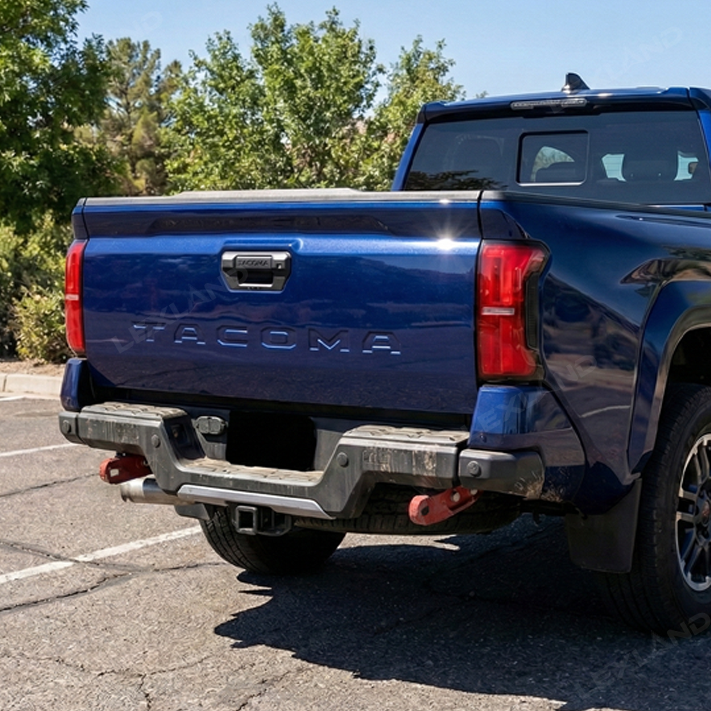 Tacoma Rear Tow Hooks Red Rear Recovery Points 2.0  for Toyota