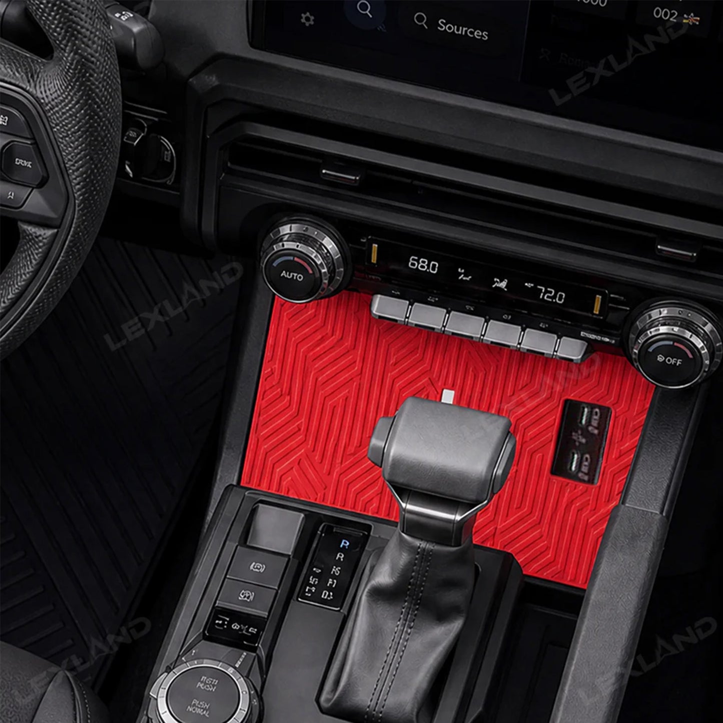 Tacoma/4Runner Interior Silicone Liner Insert Interior Cover & Organizer Set for Toyota