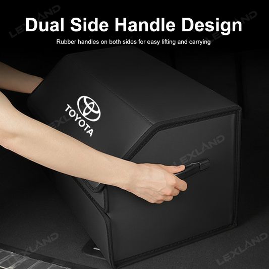 Toyota Trunk Storage Box Trunk Organizer with Toyota Logo Luggage Storage Bag