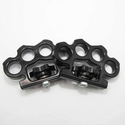 Tacoma Brass Knuckle-Style Truck Bed Tie-Down Anchor Aluminum Alloy Truck Bed Cleat Universal for Trucks