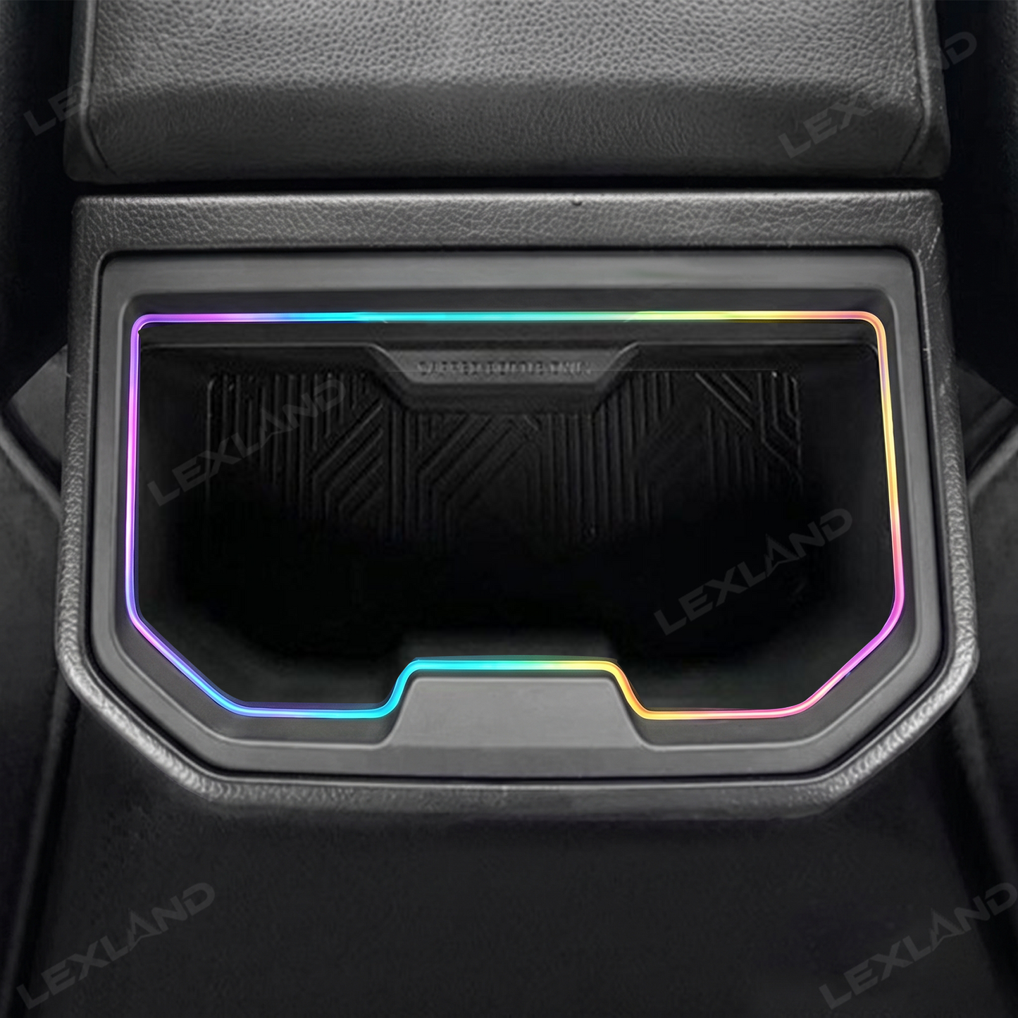 Tacoma Cup Holder RGB Ambient Lighting Kit Interior Cupholder Light Upgrade for Toyota