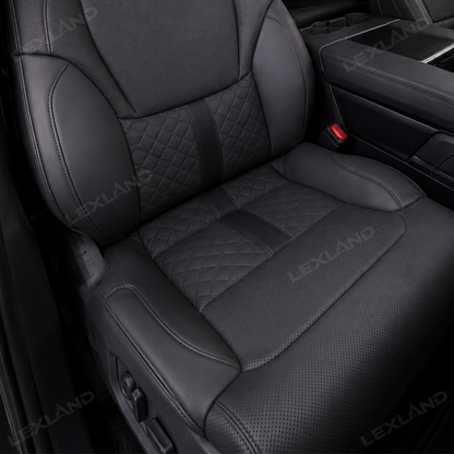 Tundra Seat Covers Capstone Style Interior Leather Covers Upgrade Seat Protector for Toyota