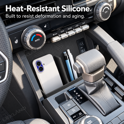 Tacoma/4Runner Center Console Wireless Charging Mat Silicone Wireless Charging Pad 2.0 for Toyota