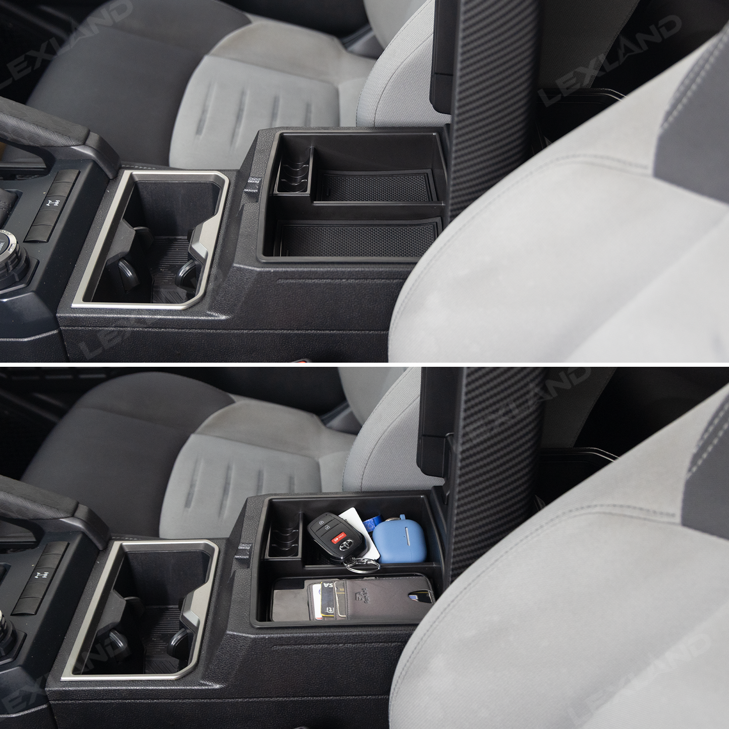 Tacoma Center Console Organizer Armrest Storage Box Tray for Toyota