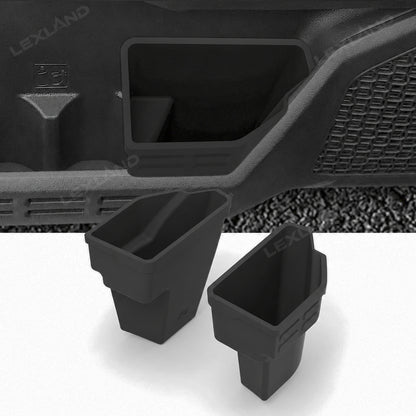 Tacoma/4Runner Front Door Trash Can Silicone Door Side Organizer Storage Box 2PCS for Toyota