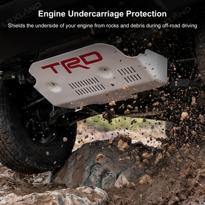 4Runner Front Engine Skid Plate Protector Guard TRD Style Underbody Off-Road Protection Plate